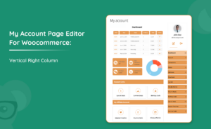 my account page for woocommerce