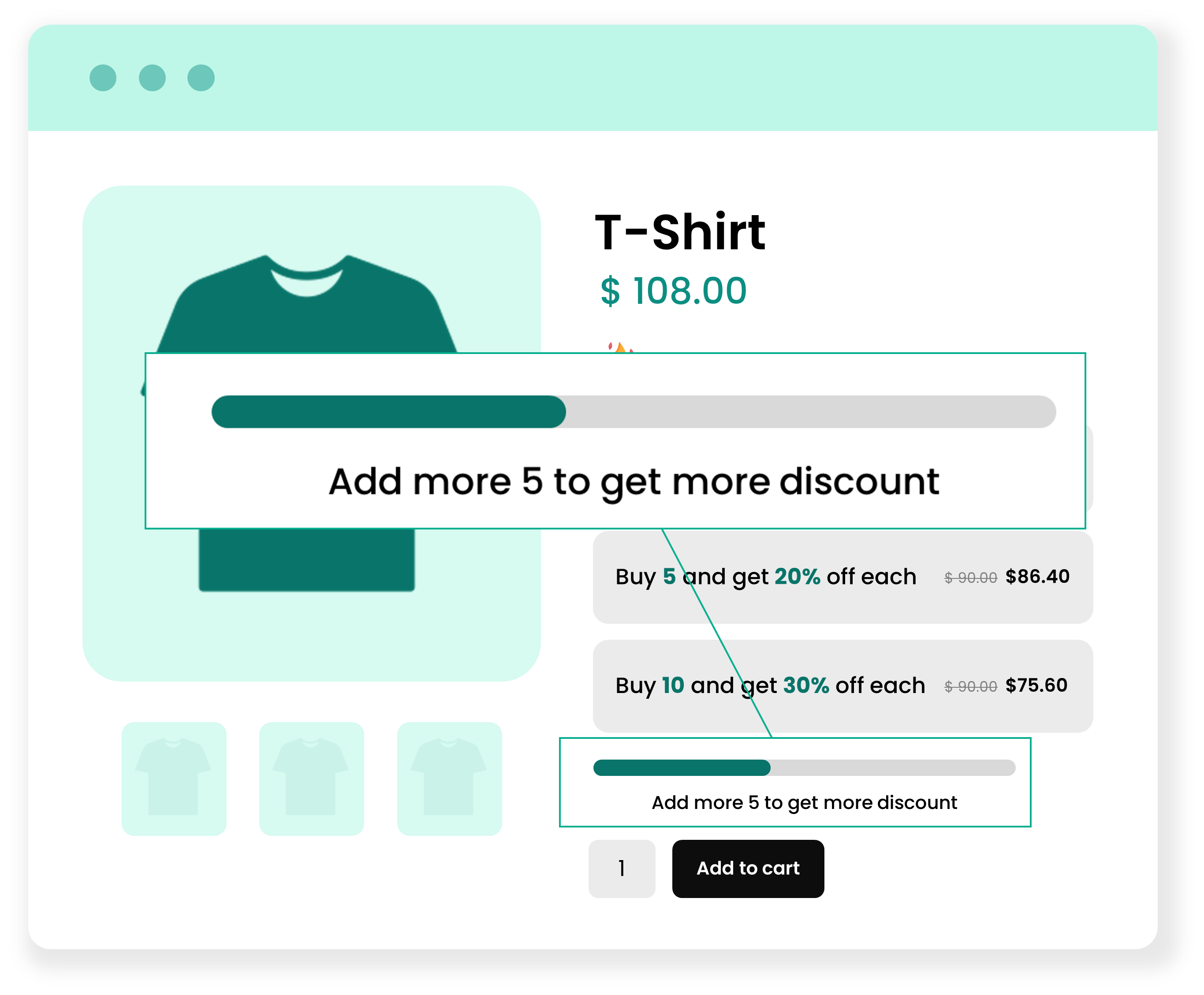 Buy More Save More for WooCommerce - woocommerce tiered pricing 