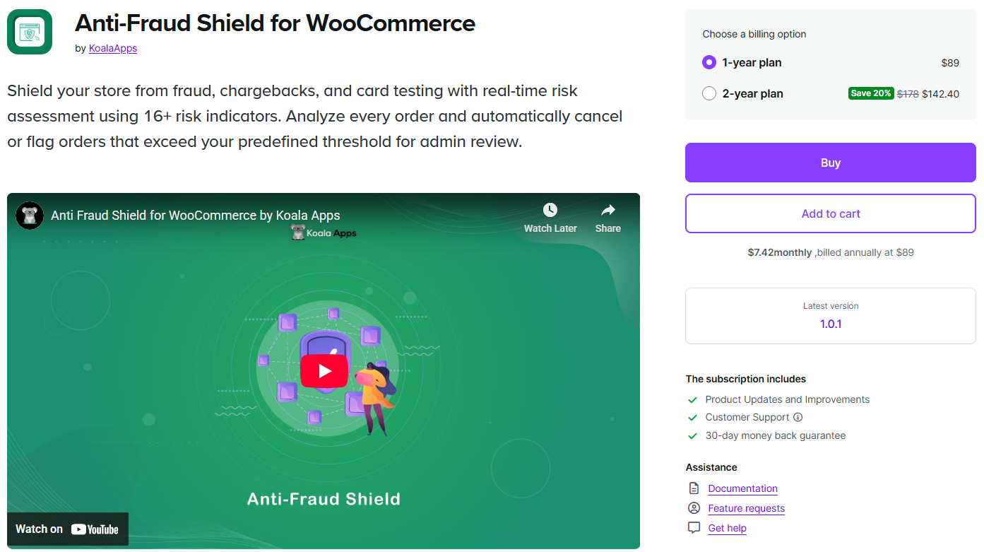 Anti Fraud Shield for WooCommerce 