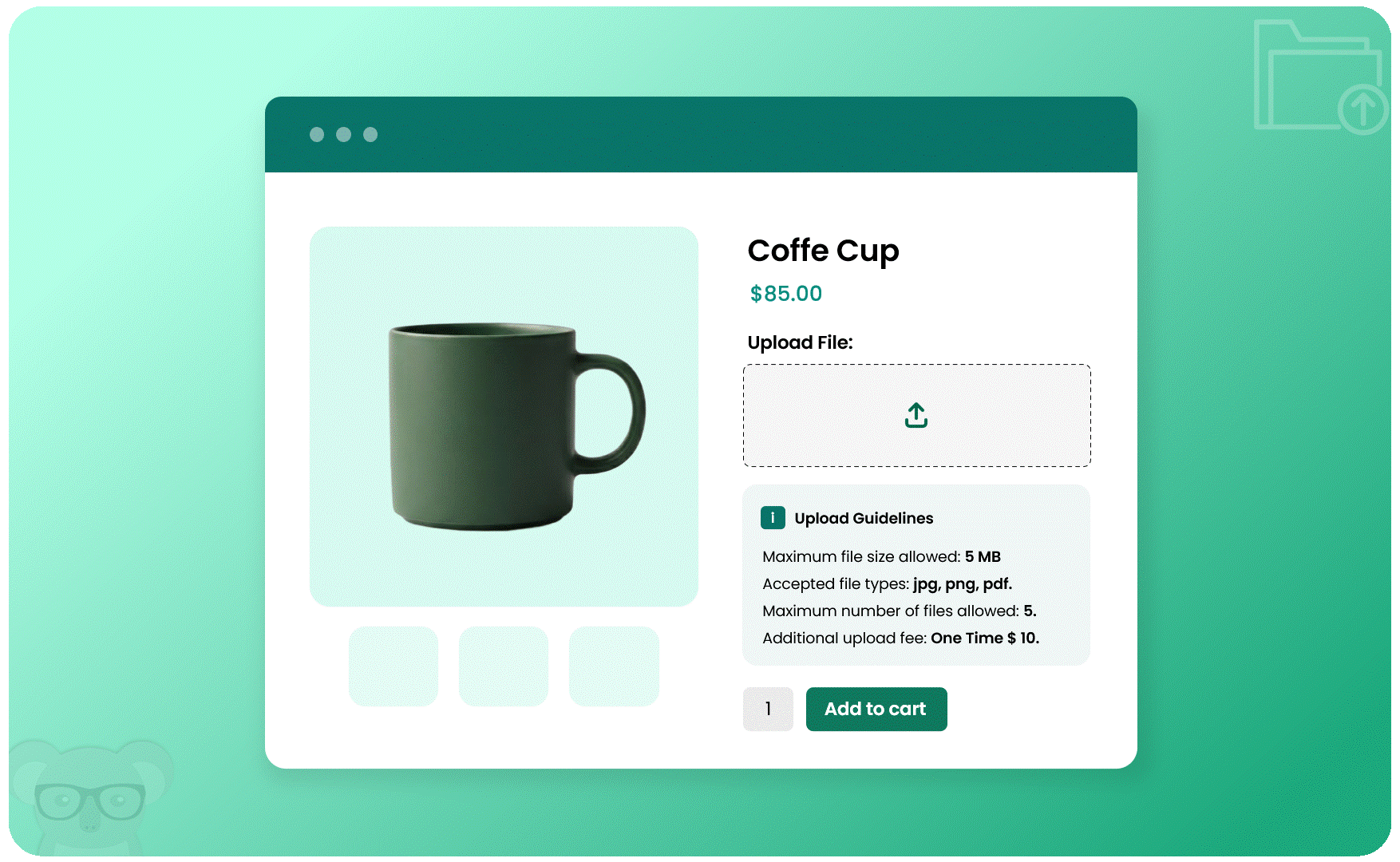 File upload for woocommerce-6