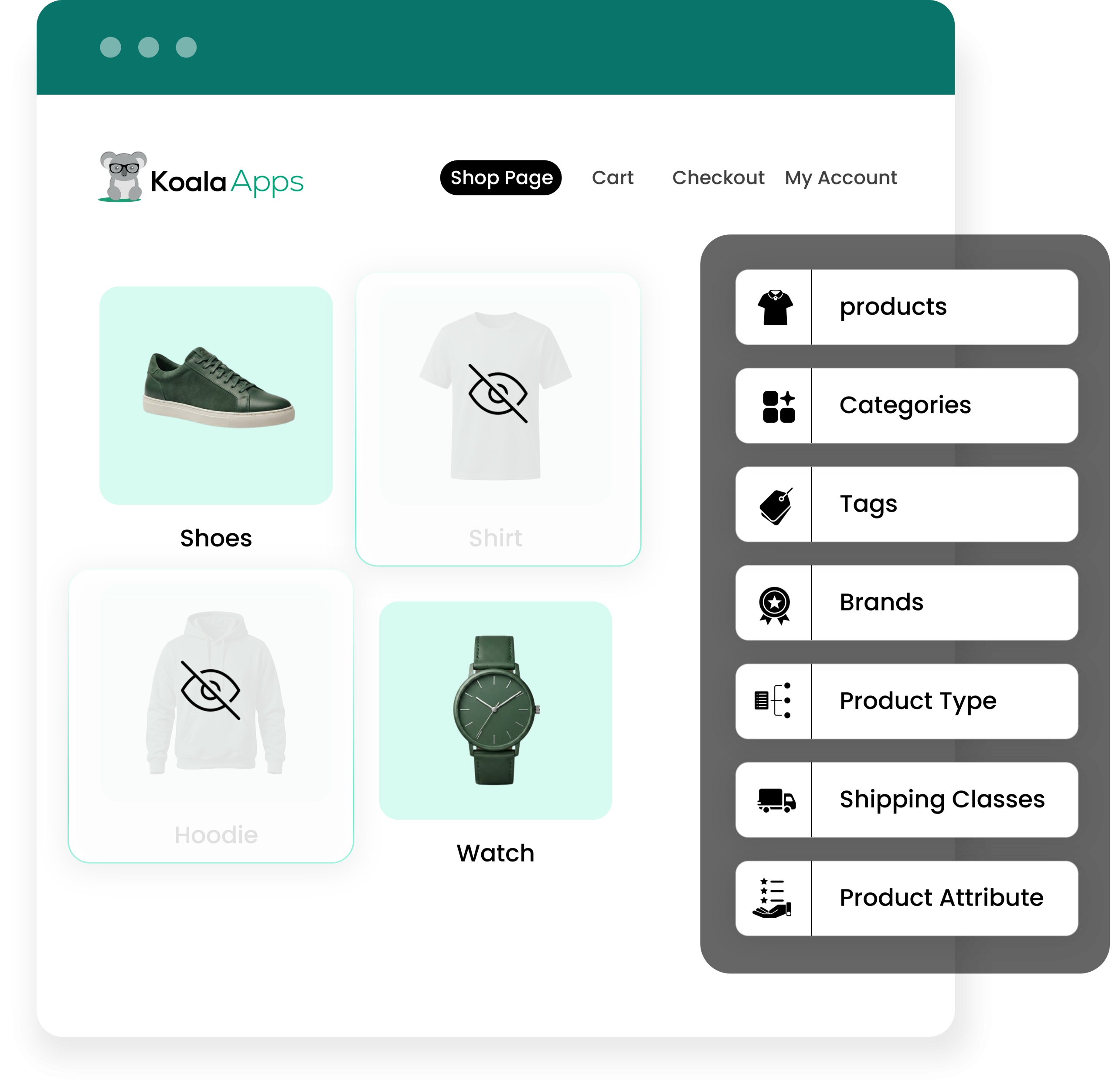 Hide Product for woocommerce