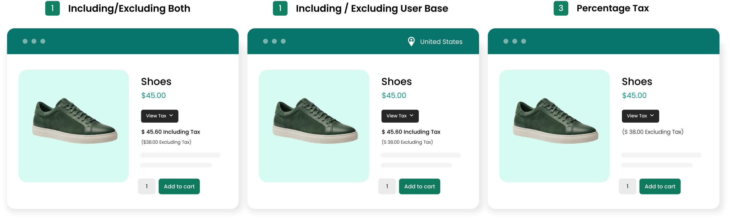 Price Including/Excluding Tax for woocommerce