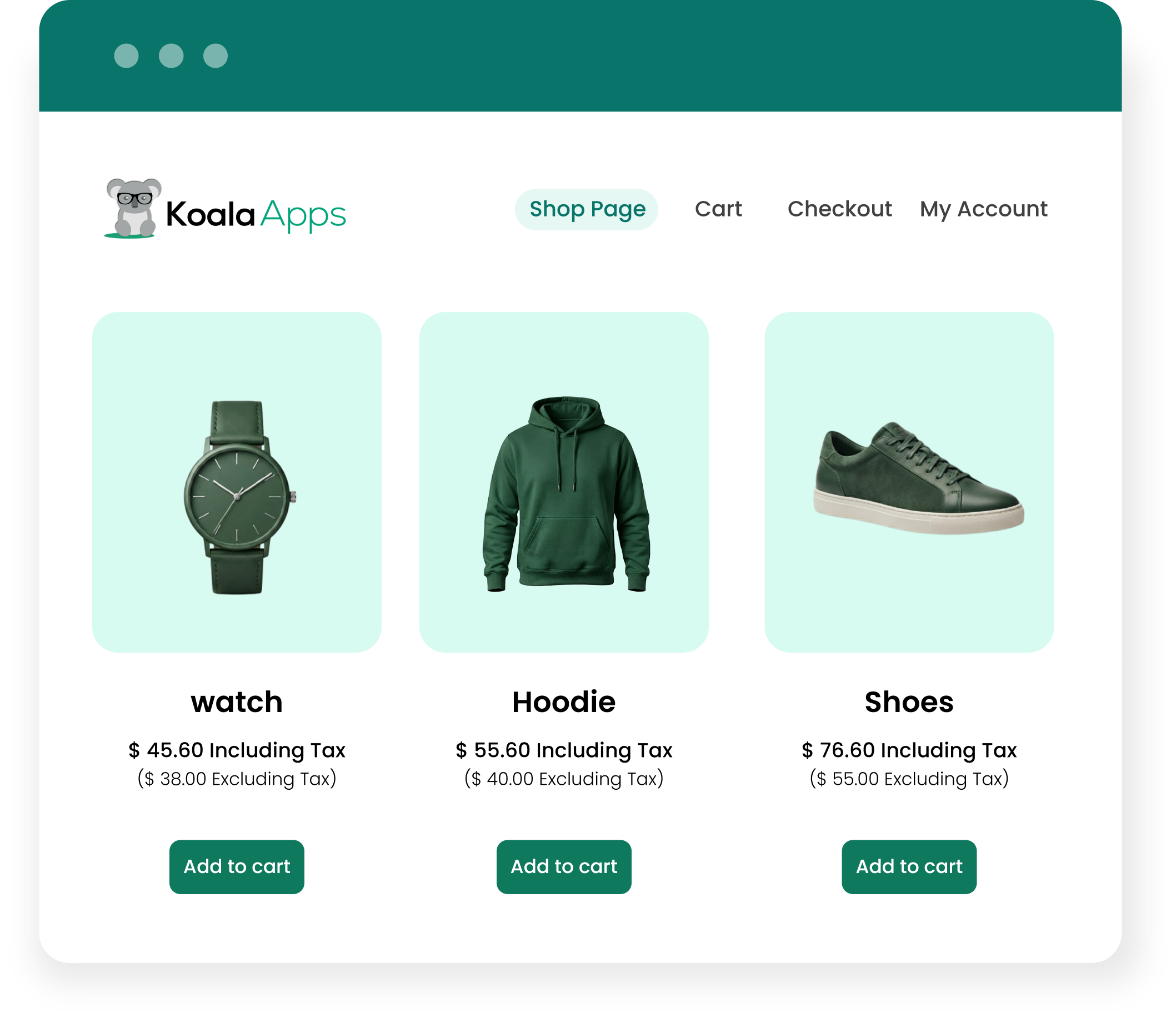 Price Including/Excluding Tax for woocommerce